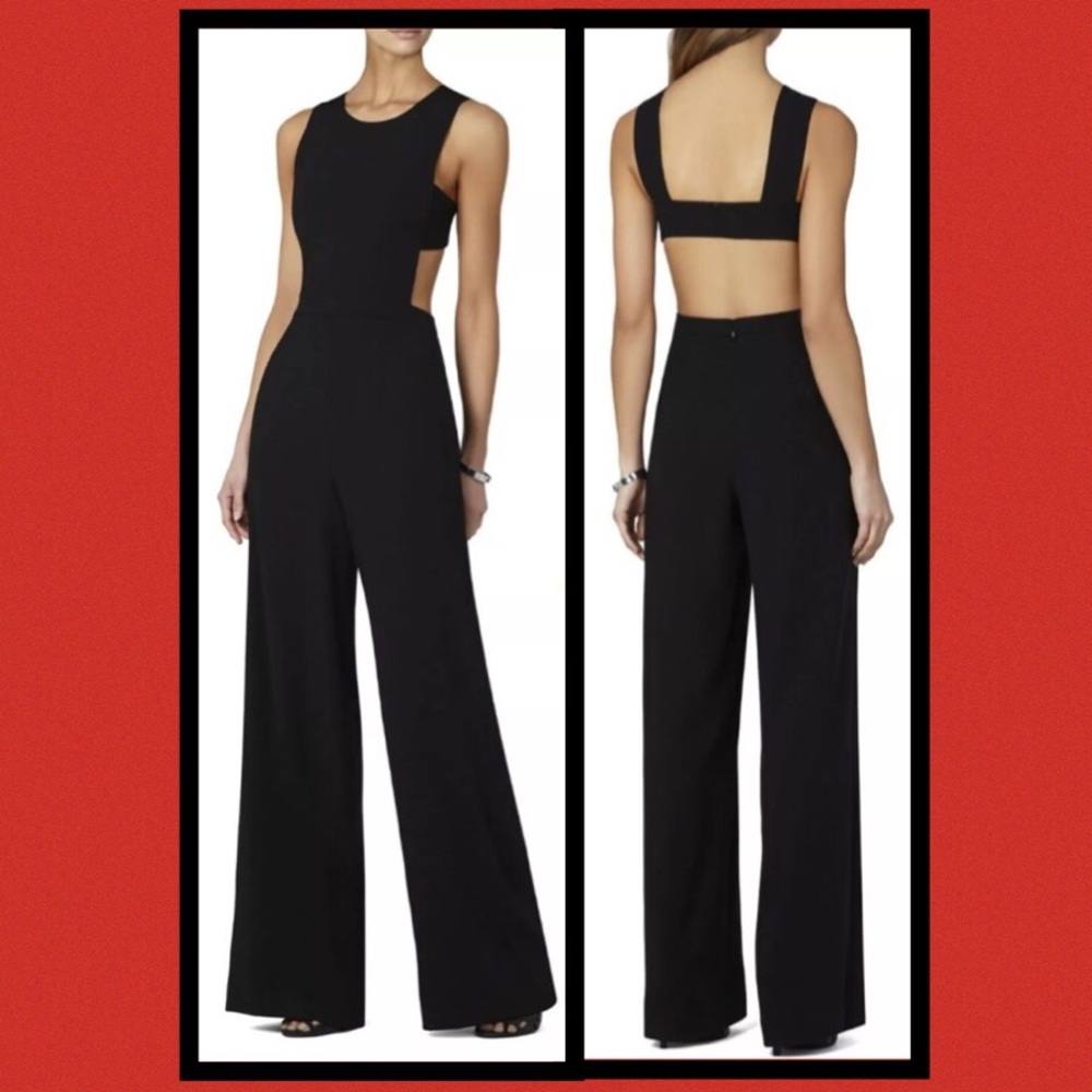 BCBG Rossana Cutout Jumpsuit